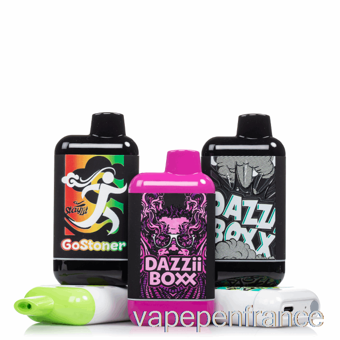 Dazzleaf Dazzii Boxx 510 Batterie BTC Or / Noir (cuir) Stylo Vape